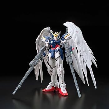 RG 1/144 ウイングガンダムゼロ　ガンプラ　バンダイ　ウイングガンダム43 Amazon.co.jp: RG Mobile Suit Gundam W XXXG-00W0 Wing Gundam